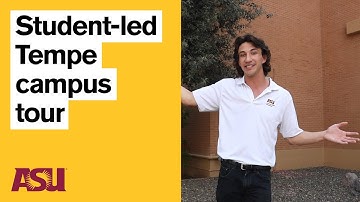 Guided ASU Tempe campus tour | Arizona State University