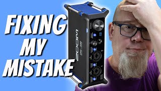 NOISE FIX FOR HEADPHONE OUTS ON ZOOM UAC232!