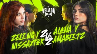 ZELING Y NISSAXTER VS ALANA Y AMABLITZ | CARA A CARA