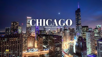 Chicago Time Lapse Tour DownTown City - United States - 4K