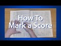 How to Mark a Score // Orchestral Score Marking // Color Method and Bernstein Method