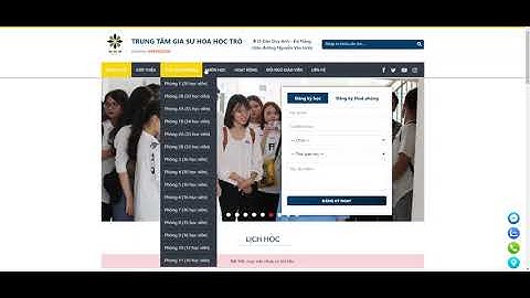 Full code giới thiệu trung tâm gia sư wordPress siêu đẹp chuẩn seo