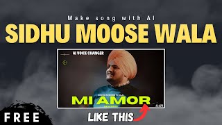 How To Make Song With AI In SIdhu Voice 😱 screenshot 1