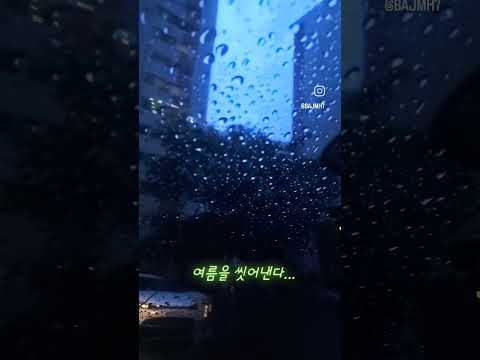#2024가을비 #여름안녕 #2024가을
