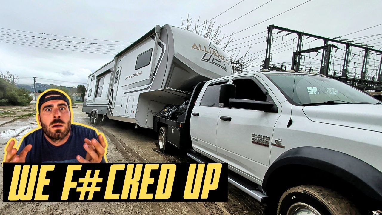 Постоянное проживание в автодоме || Наши самые большие неудачи в автодоме