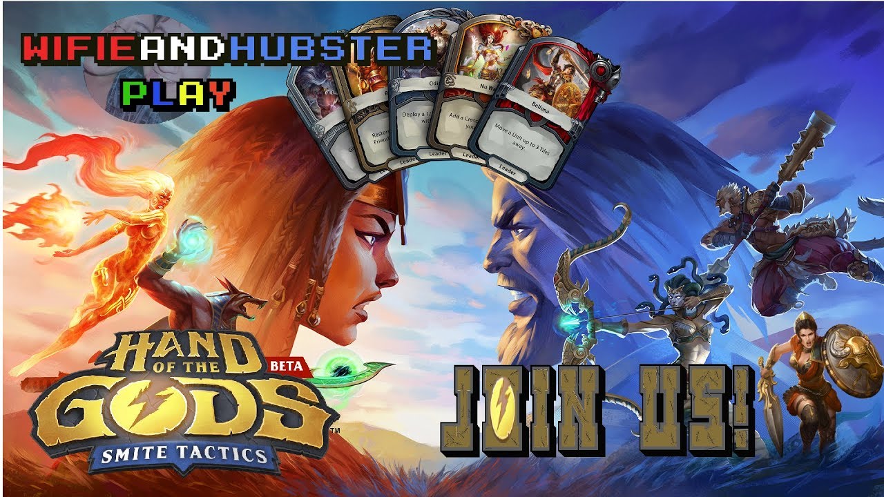 NEW GAME!! Hand of the Gods SMITE tactics - Arena packs! - YouTube