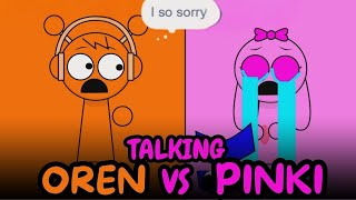 My Talking Tom And Ben But With Oren And Pinki - Talking Sprunki