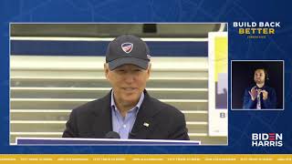 Joe Biden Speaks Stop #2 in Alliance, OH LIVE | Whistle-Stop Tour