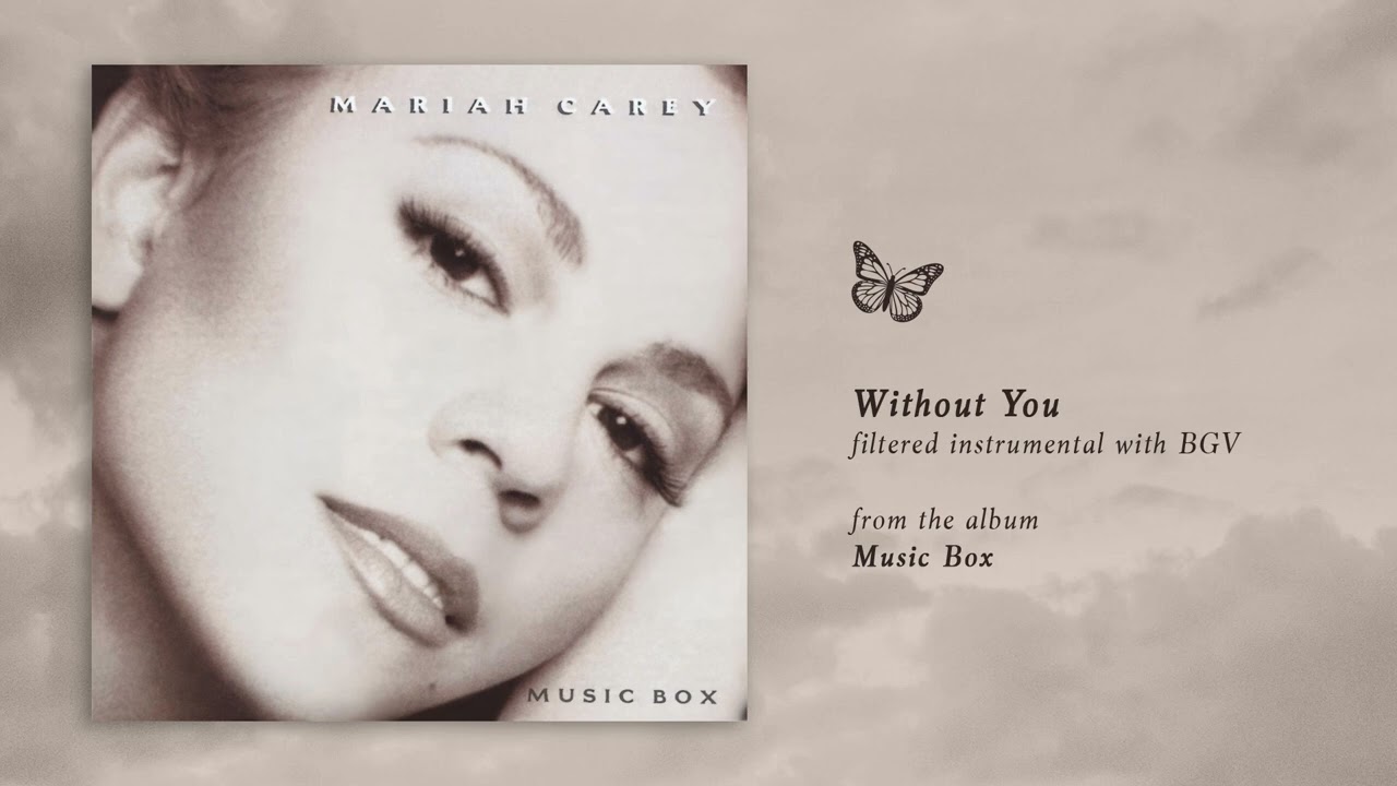 Mariah Carey - Without You (Music Box) (Filtered Instrumental with BGV)