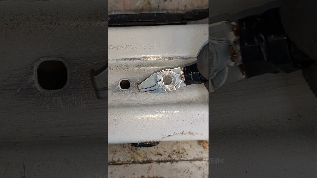 Battery Ground Cable Cleaning & Fix | Improve Car Performance🤔