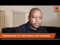 WATCH LIVE: Mnangagwa to fire Monica Mutsvangwa  this week