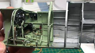 Top tip number 4. How to fit the Cockpit into the Airfix 1/24th scale Spitfire MKIX.