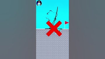 Draw Bridge Game 🏎️😂 Level- 143 #shorts #youtubeshorts #games 😂