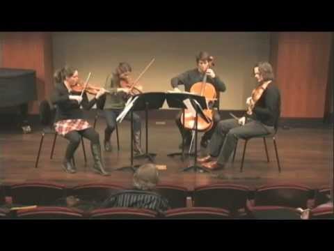 Voxare String Quartet Performs Beethoven's Grosse Fuge for Robert Mann (Excerpt)