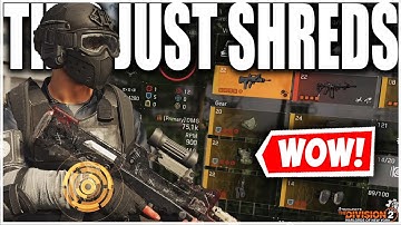 THE DIVISION 2 DPS TANK BUILD JUST SHREDS ARMOR! INSANE SURVIVABILITY AND DAMAGE! 1.7 MILLION ARMOR