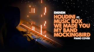 Eminem's "Houdini" but it's a mashup of other iconic Eminem songs on piano