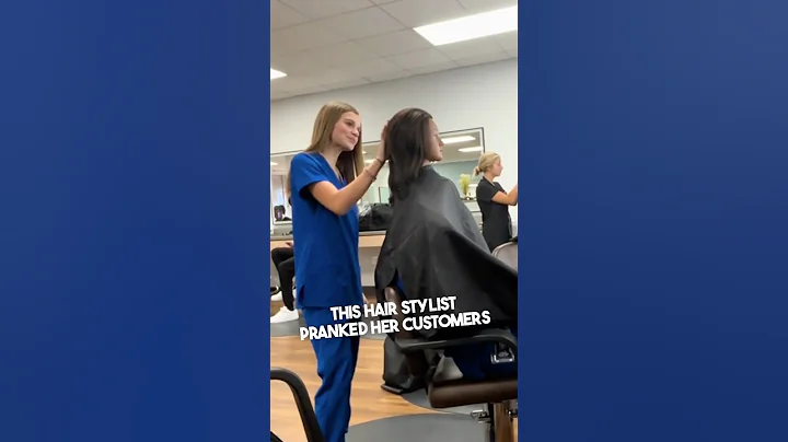 This hairstylist did a legendary prank 😂