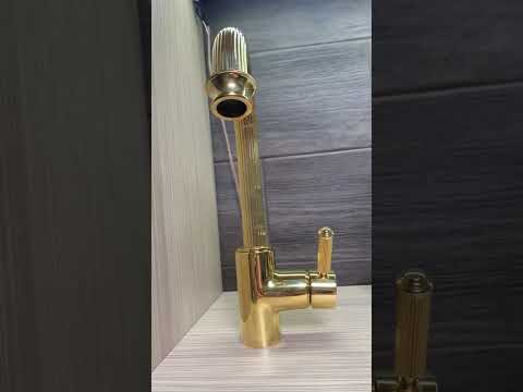 Щетка для унитаза керамика в золоте Bugnatese F4.02M.0.S2.DR со Сваровски, видео 2