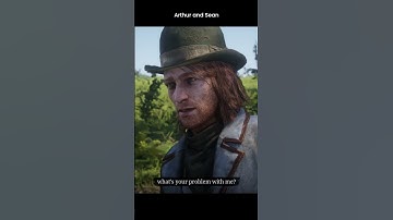 Arthur and Sean Talks About Robbing the Train - RDR2 #rdr2 #reddeadredmption2 #arthurmorgan #shorts
