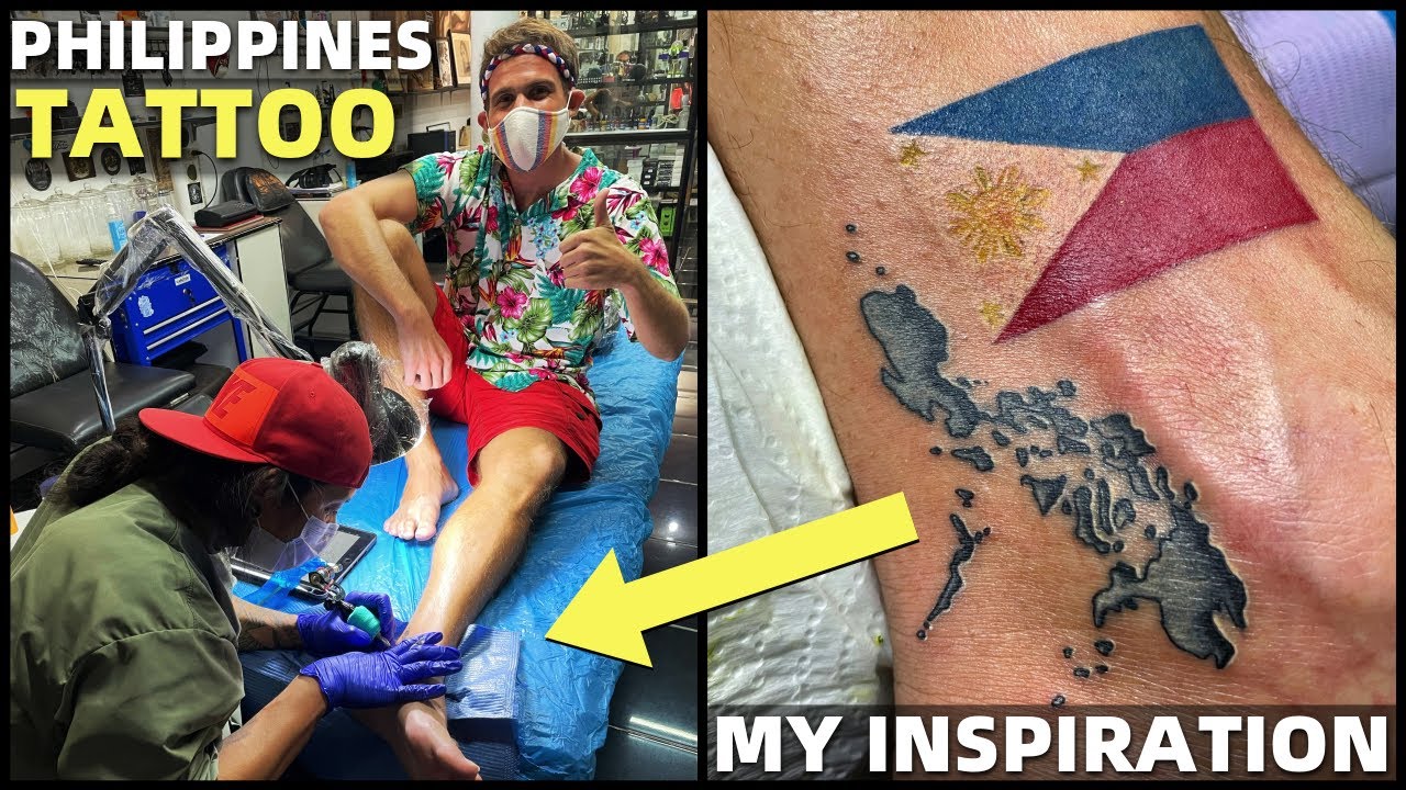 PHILIPPINES TATTOO IN BORACAY - Canadian Guy and Filipino Love  BIG LIFE MOMENT