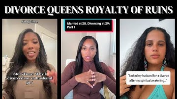 OLDER Single Women DIVORCE QUEENS 80% file for their Own DIVORCE New ROYALTY of RUINED RELATIONSHIPS