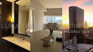 EMPTY APARTMENT TOUR 2023 | Luxury High-Rise in Dallas