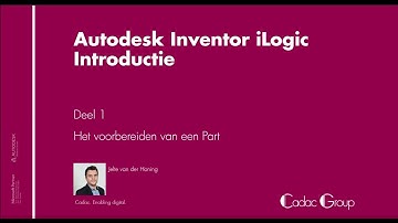 How to iLogic, #1 het voorbereiden van een part