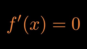 Stationary Points of a Function | Calculus