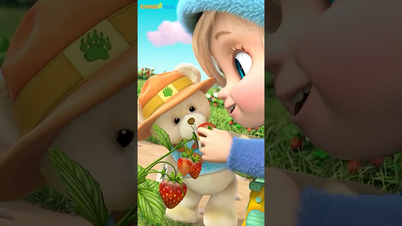 😊 The Bear Went Over the Mountain - Dave and Ava Nursery Rhymes | Baby Rhymes and Kids Songs 😊