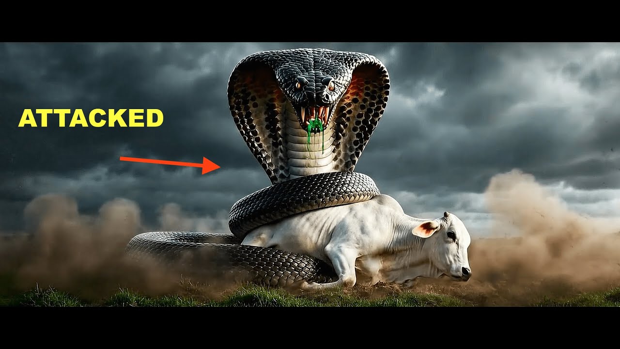 What's the MOST DANGEROUS Part of Rescuing a Cow from a Giant Python ...