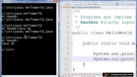 Universidade XTI   JAVA   005   Fundamentos Java