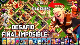 🚨DESAFIO 12° (FINAL IMPOSIBLE) 🤯 COMO COMPLETARLO y GANAR la ESTATUA de HAALAND⭐⭐ #clashofclans