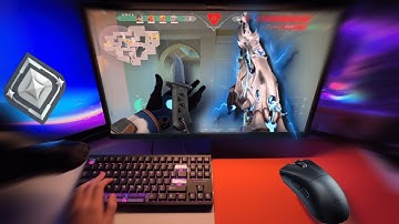 This mouse is god-tier +Valorant pov ASMR 🎮