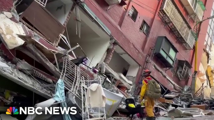 Deadly Earthquake In Taiwan Traps Dozens Causes Widespread Damage