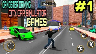 gangster driving :city car simulator games android gameplay #1 screenshot 2