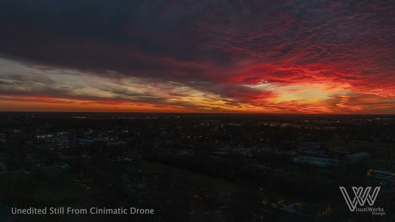 A Sunset You Have to See to Believe | Cinematic Drone View
