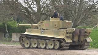 The Capture of Tiger 131 Re-Enactment - The Tank Museum, Spring Tiger Day 2023