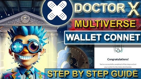 How To Connect Doctor X To Multiversx Wallet -  COMPLETE STEP BY STEP GUIDE ✅ 💯