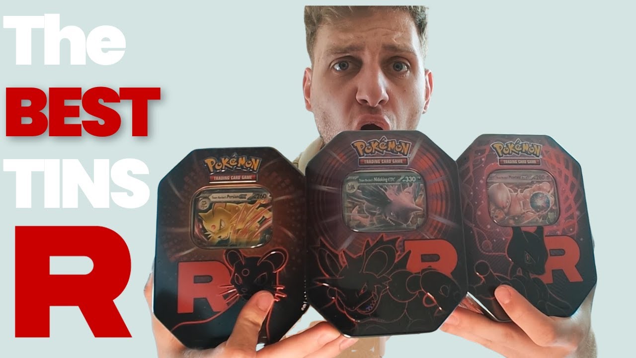 This Team Rocket Tin is Perfection