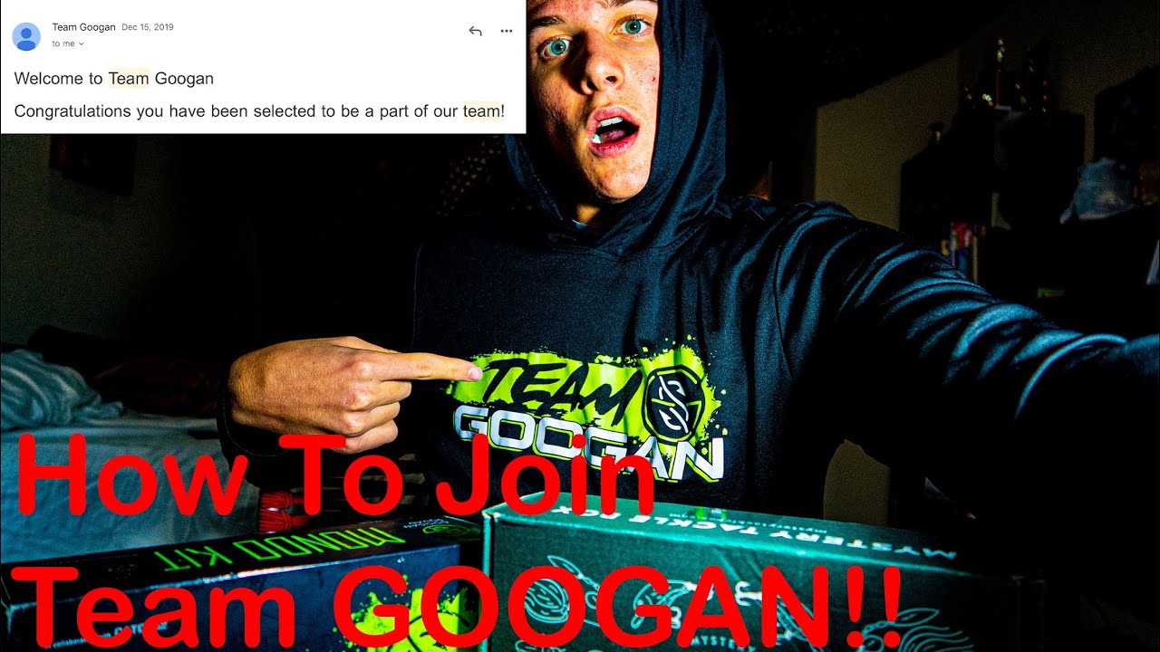 How To Join Team GOOGAN Officially!! 