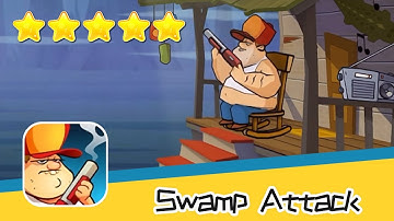 Swamp Attack Level 14-15 Walkthrough Defend Survive Attack! Recommend index five stars