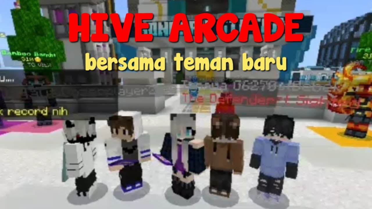 HIVE ARCADE - SERVER MINECRAFT - YouTube