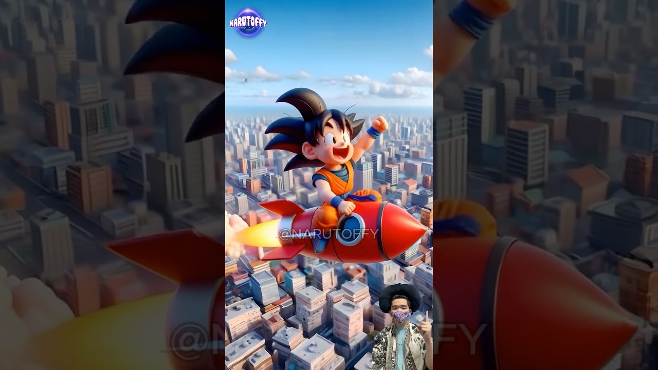 Goku Fights Aliens for Territory on Mars