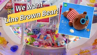 Candy Pusher Winning Toy Story Rex and Line Brown Bear