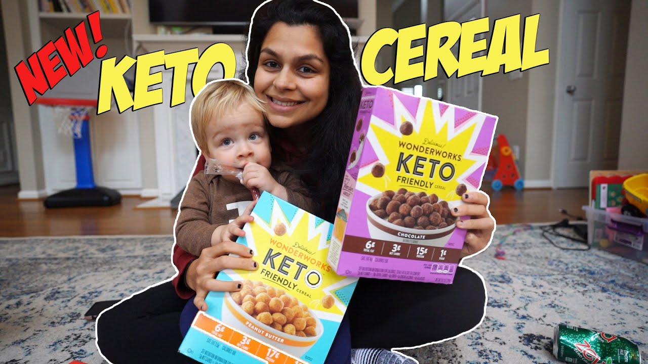 Trying NEW Keto Cereal from Walmart Full Day of Eating Keto YouTube