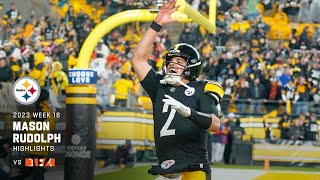 Mason Rudolph's best plays from Week 16 win over Bengals | Pittsburgh Steelers