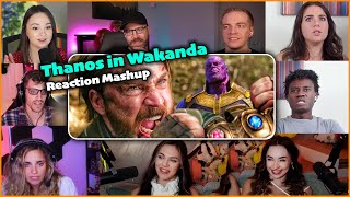 Thanos Arrives in Wakanda Reaction Mashup | Avengers Infinity War