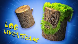 Wood and Bark creation, including transferring data from megacans! Youre gonna love it, LOG!