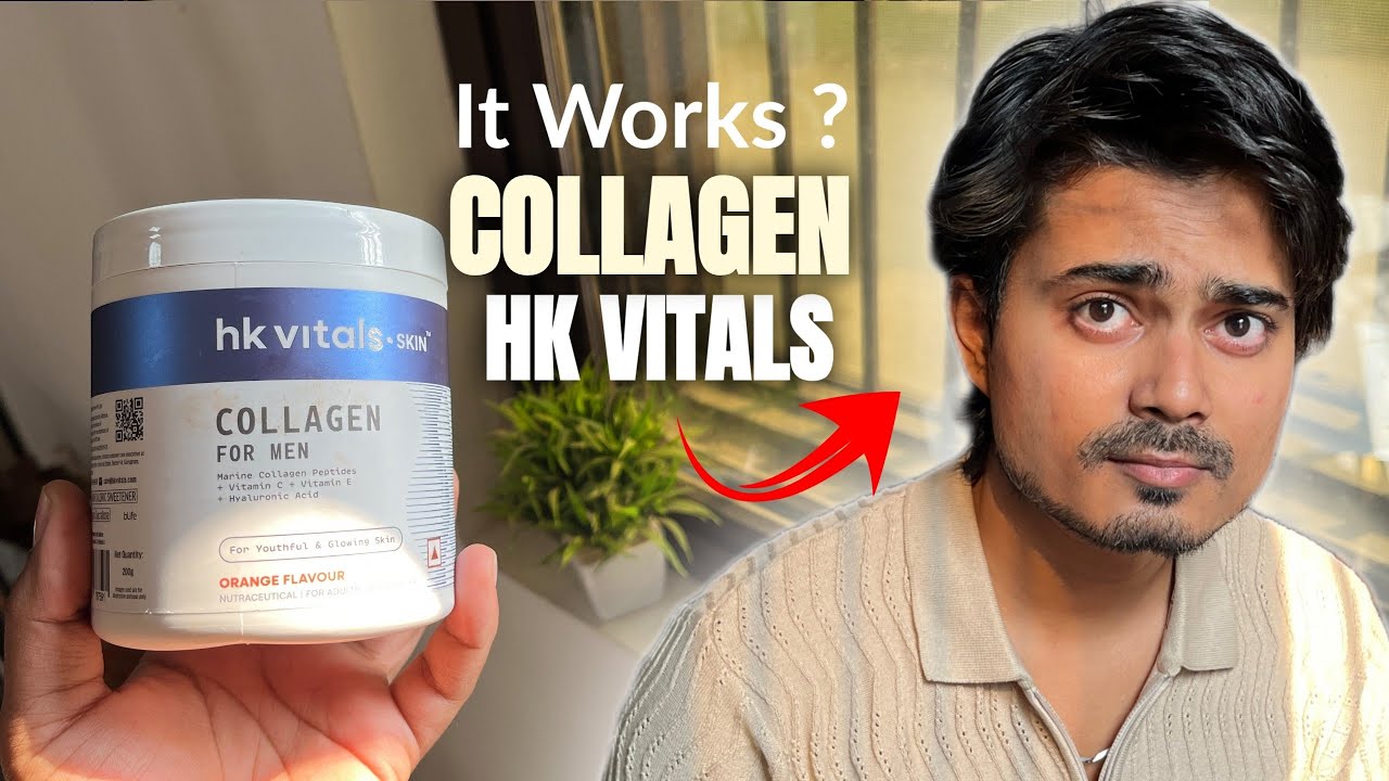 HK Vitals Collagen for Men| 100% honest review | Does it actually reduce  pigmentation?