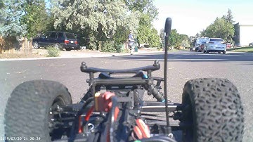 ECX RUCKUS 4X4 BRUSHLESS SPEED RUN ON 3S